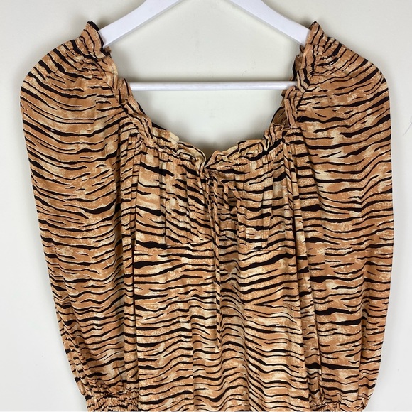 Faithfull The Brand Ira Animal Print Mini Dress - Picture 4 of 13